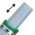 Pentel Whiteboard Marker Bullet Tip 3mm Line Green (Pack 12)