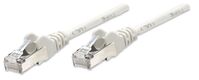 Network Cable, Cat5e, SFTP Grey RJ-45 Male / RJ-45 Male, 7 ft. (2.0 m), Grey