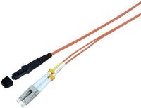 LC/UPC-MTRJ/UPC 7m OM1 MM Duplex OM1 OD: 2mm, 0.3dB OrangeFibre Patch Cables Duplex