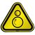 ISO Safety Sign - Warning , Counter rotating rollers ,