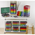 Schubladenbox Big Box Plus, 5 offene Schubladen, Iderama - Harlekin glossy
