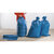 Bolsas de PEBD para residuos pesados, 120 l, A x H 700 x 1100 mm, grosor del material 80 µm, azul, UE 200 unid..