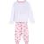 PIJAMA LARGO SINGLE JERSEY PRINCESS WHITE