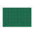 Grüne Seite, bedruckt mit 10- und 50 mm Teilung und unterlegtem Raster, Winkel mit 90°-1° und Arbeitshilfen