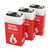 3 ANSMANN Lithium longlife Rauchmelder 9V Block Batterien - Premium Qualität