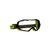 3M™ GoggleGear™ 6000 Vollsicht-Schutzbrille, limettengrüner Rahmen, Scotchgard™ Anti-Fog-/Antikratz-Beschichtung (K&N), transparente Scheibe, GG6001SGAF-GRN-EU