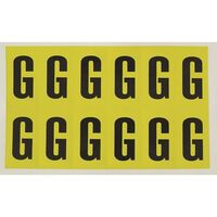 Self-adhesive numbers and letters - Letter G