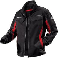 Jacke Pulsschlag Gr. 48 schwarz/rot