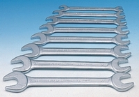 Double open-ended spanner set Type Double open-ended spanner set