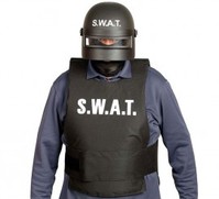 Casco de Agente Swat para adulto Universal Adulto