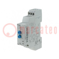 Module: spanning controle relais; op DIN-rail; SPDT; 250VAC/5A