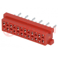 Wire-board; socket; female; PIN: 12; THT; on PCBs; 30V; 1A; -40÷105°C