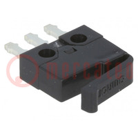 Microswitch SNAP ACTION; 0.5A/30VDC; SPDT; ON-(ON); Pos: 2; D2MQ