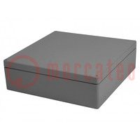 Enclosure: multipurpose; X: 400mm; Y: 405mm; Z: 120mm; polyester