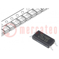 Optocoupler; SMD; Ch: 1; OUT: transistor; Uinsul: 5kV; Uce: 70V; SOP4L