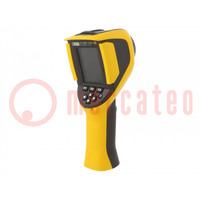 Camára termográfica; LCD 2,8"; 160x120; 9Hz; -20÷250°C; IP54