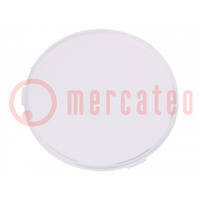 Diafragma; rond; polycarbonaat; voor reflectoren LEDIL; H: 3,4mm