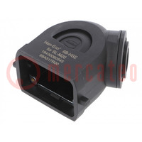 Enclosure: for HDC connectors; Han-Eco® B; size 6B; for cable