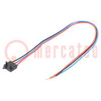 Microswitch SNAP ACTION; 0.1A/100VAC; without lever; SPDT; Pos: 2