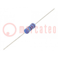 Resistor: metal oxide; 220Ω; 2W; ±5%; Ø5x12mm; -55÷155°C