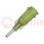 Needle: steel; 0.25"; Size: 14; straight; 1.6mm; Mounting: Luer Lock