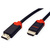 ROLINE 10K HDMI Ultra High Speed ​​Kabel, M/M, zwart, 1 m