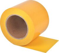 Bodenmarkierbänder - Gelb, 10 cm x 10 m, PVC, Selbstklebend, Für innen