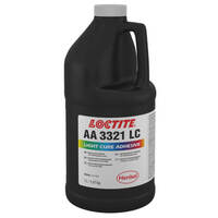Loctite AA 3321 LC 1K mittelviskoser UV Acrylat-Strukturkleber für Medizintechnik, Inhalt: 1000 ml