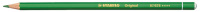 Premium-Buntstift STABILO® Original. auf Kaolinbasis, Stärke der Mine: 2,5 mm, Schreibfarbe der Mine: zinnobergrün imit.***. Farbe des Schaftes: in Minenfarbe. 6,3 mm