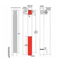 WRISTBAND SYNTHETIC 1X11IN (25.4X27