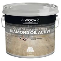 Produktbild zu WOCA Diamant Aktiv Öl, extra weiß 2,5 Liter