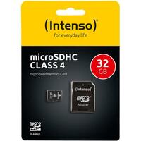 SD MicroSD Card 32GB Intenso inkl. SD Adapter