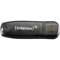 USB-Stick 16GB Intenso 2.0 Rainbow Line schwarz