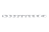 Drahtbinderücken WireBind, A4, Nr. 9, 14 mm, 100 Stück, silber