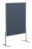 Moderationstafel PRO, Filz/Filz, klappbare Füße, Aluminium,1200x1500 mm,grau