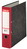Ordner Standard, mit Schlitzen, A4, breit, rot