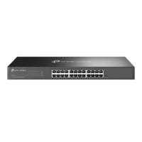 TP-Link Omada DS1024GE commutateur réseau Non-géré L2 Gigabit Ethernet (10/100/1000) 1U Noir