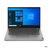 Lenovo ThinkBook 14 Laptop 35,6 cm (14") Full HD AMD Ryzen™ 3 5300U 8 GB DDR4-SDRAM 256 GB SSD Wi-Fi 6 (802.11ax) Windows 10 Pro Szary