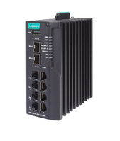 Moxa EDR-G9010-VPN-2MGSFP bedrade router Gigabit Ethernet Zwart