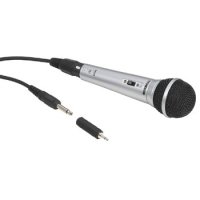 Hama 00131597 Mikrofon Schwarz, Silber Karaoke-Mikrofon