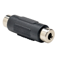 Tripp Lite P310-000 tussenstuk voor kabels 3.5mm Zwart