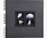 Exacompta 16841E álbum de foto y protector Negro 360 hojas