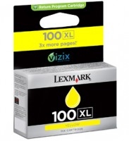 Lexmark 100XL Yellow High Yield Return Program ink cartridge Original