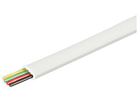 Microconnect MPK100-4W telephone cable 100 m White