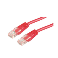 ROLINE 21.77.4616 networking cable Red 0.5 m Cat5e U/UTP (UTP)