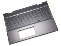 HP L32763-031 laptop reserve-onderdeel Behuizingsvoet + toetsenbord