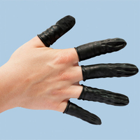 BJZ C-100-2821 beschermende handschoen Vingerbeschermers Zwart 1440 stuk(s)
