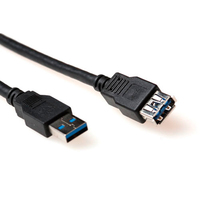 ACT USB 3.0 A male - USB A female 1,50 m