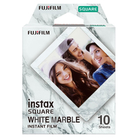 Fujifilm SQUARE 'White Marble' instant picture film 10 stuk(s) 76,2 x 50,8 mm