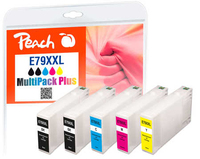 Peach 319906 Druckerpatrone 5 Stück(e) Kompatibel Extrahohe (Super-) Ausbeute Schwarz, Cyan, Magenta, Gelb
